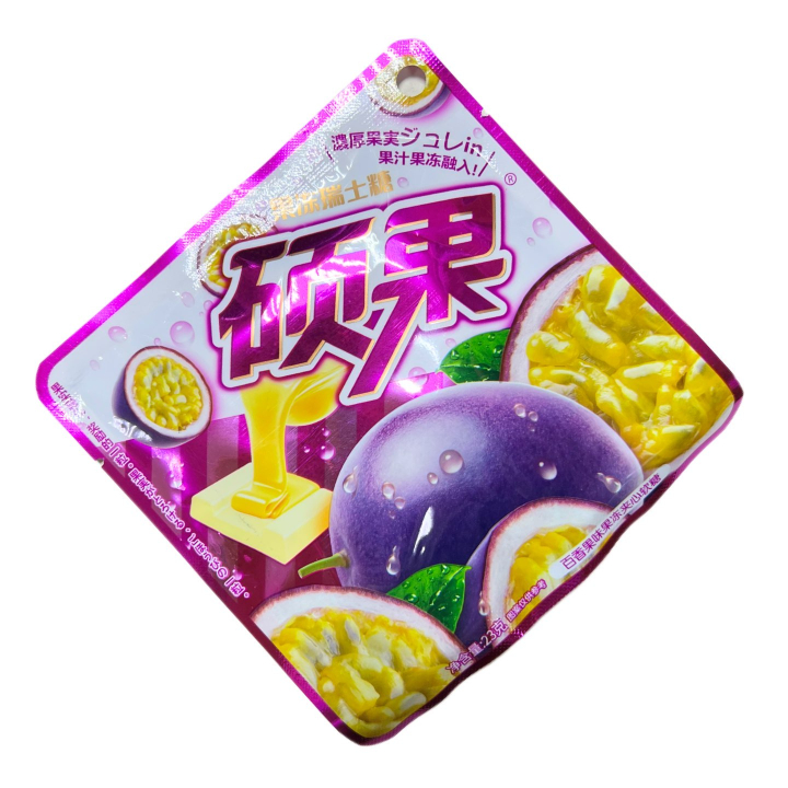 Жевательные конфеты Fruit Jelly с натуральным соком и вкусом Маракуйя 23 г