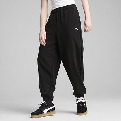 Брюки спортивные женские PUMA WARDROBE ESS Relaxed Sweatpants TR cl