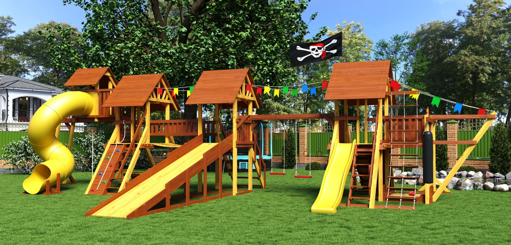 Всесезонный игровой комплекс Савушка Люкс 1 Max