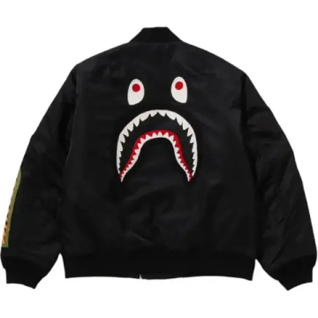 A Bathing Ape Bathing Ape Shark Ma 1 Bomber Куртка