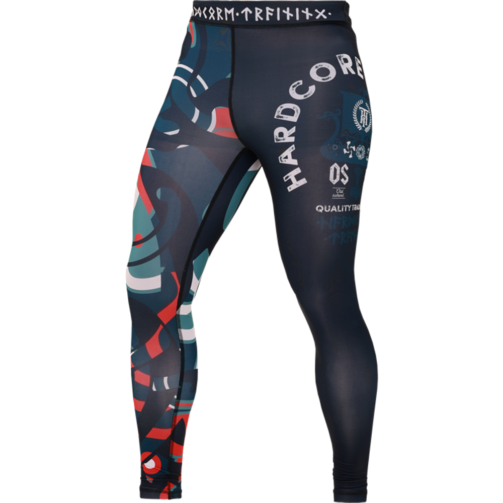 Компрессионные штаны HT Nordic Pattern Black Russian