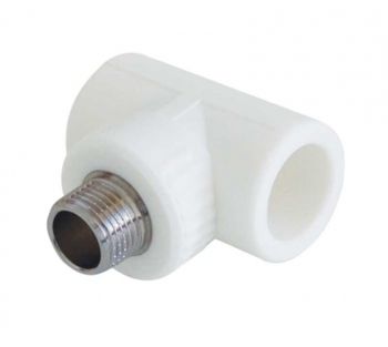 Тройник с наружной резьбой KALDE 25x1/2"