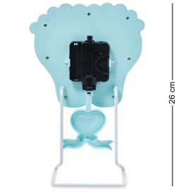 CL-56/1 Часы «Сердце» бирюзовый