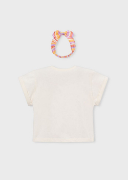 футболка с повязкой на голову