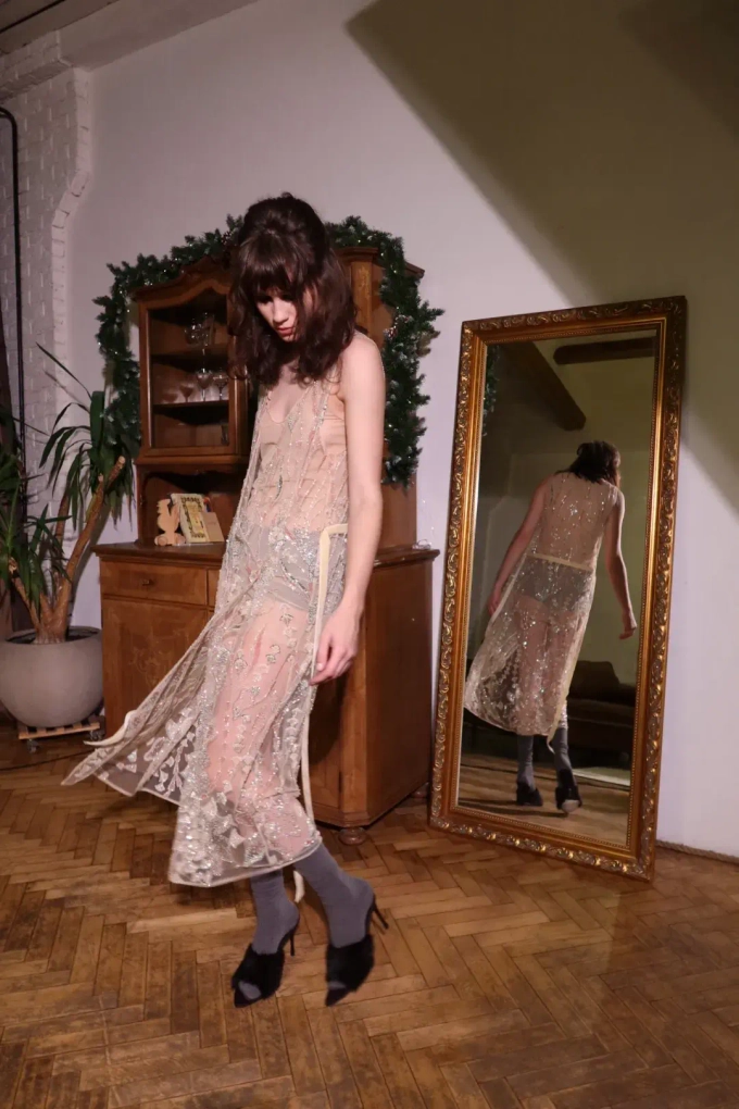 Платье "Кристалл", разноцветный