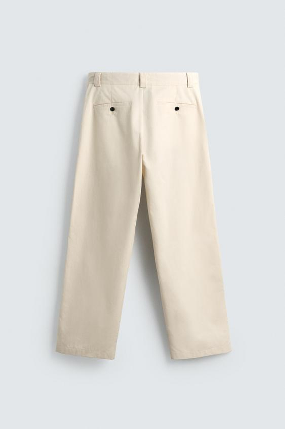 ZARA БРЮКИ С ВЫШИТЫМИ ЛАМПАСАМИ, ЭКРЮ