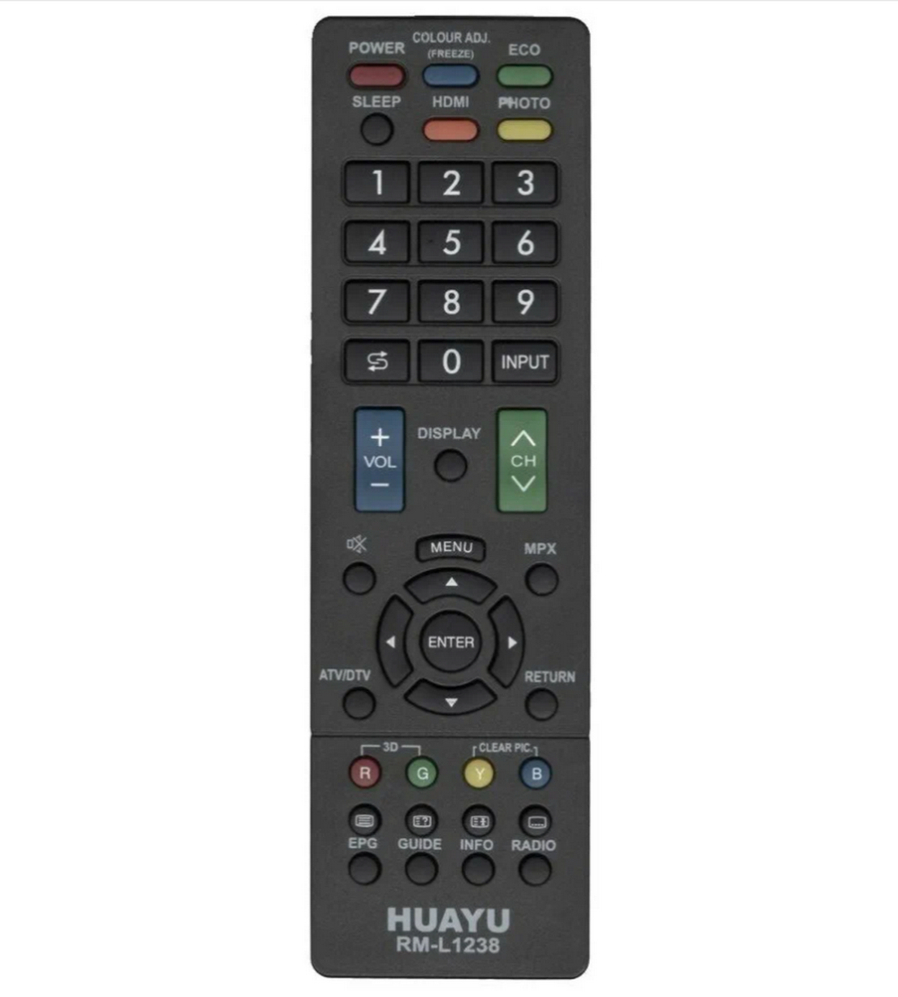 Пульт для SHARP универсальный RM-L1238 Huayu