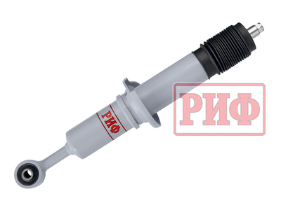 Амортизатор усиленный РИФ газовый передний Toyota Hilux 2015+, Fortuner 2015+ штатный и лифт 0-45 мм