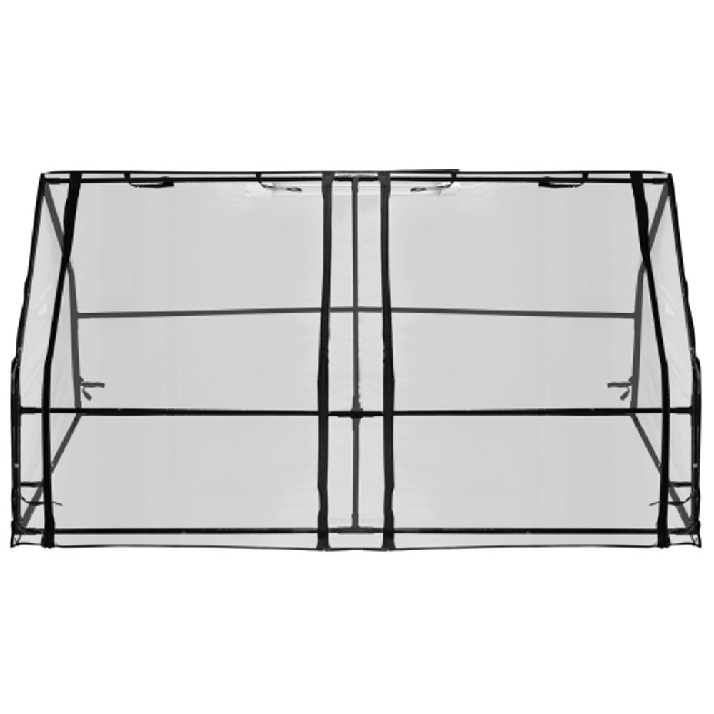 Теплица GREEN APPLE GA-House-2х-frame 1800х900х900 мм 2 отсека | Теплица