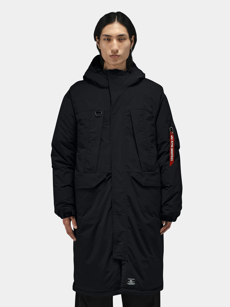 Пуховик Alpha Industries Seal Long Puffer Parka Black