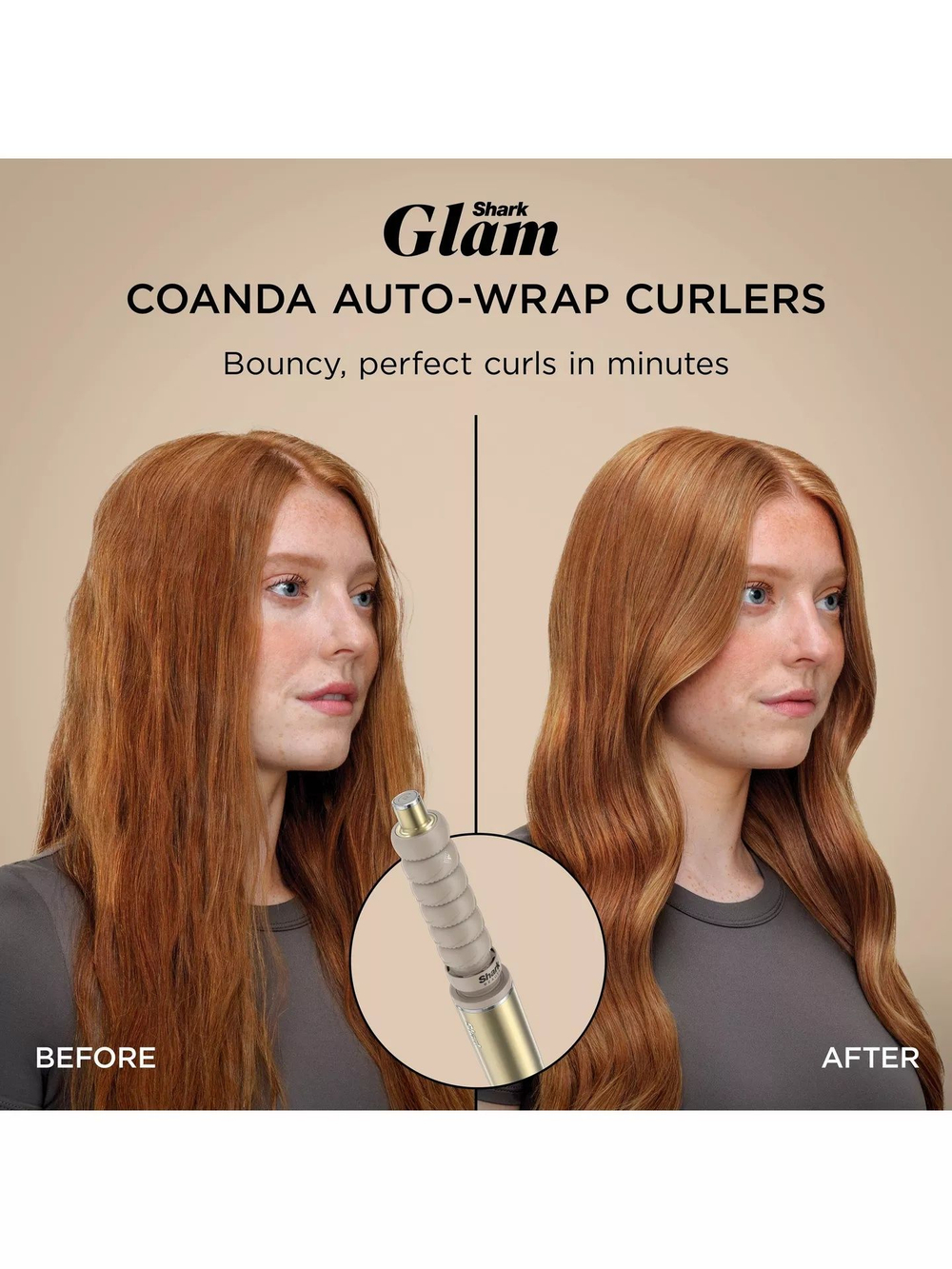 Набор для укладки и сушки волос 4 в 1 Shark Glam Ceramic & Air Styling and Drying System