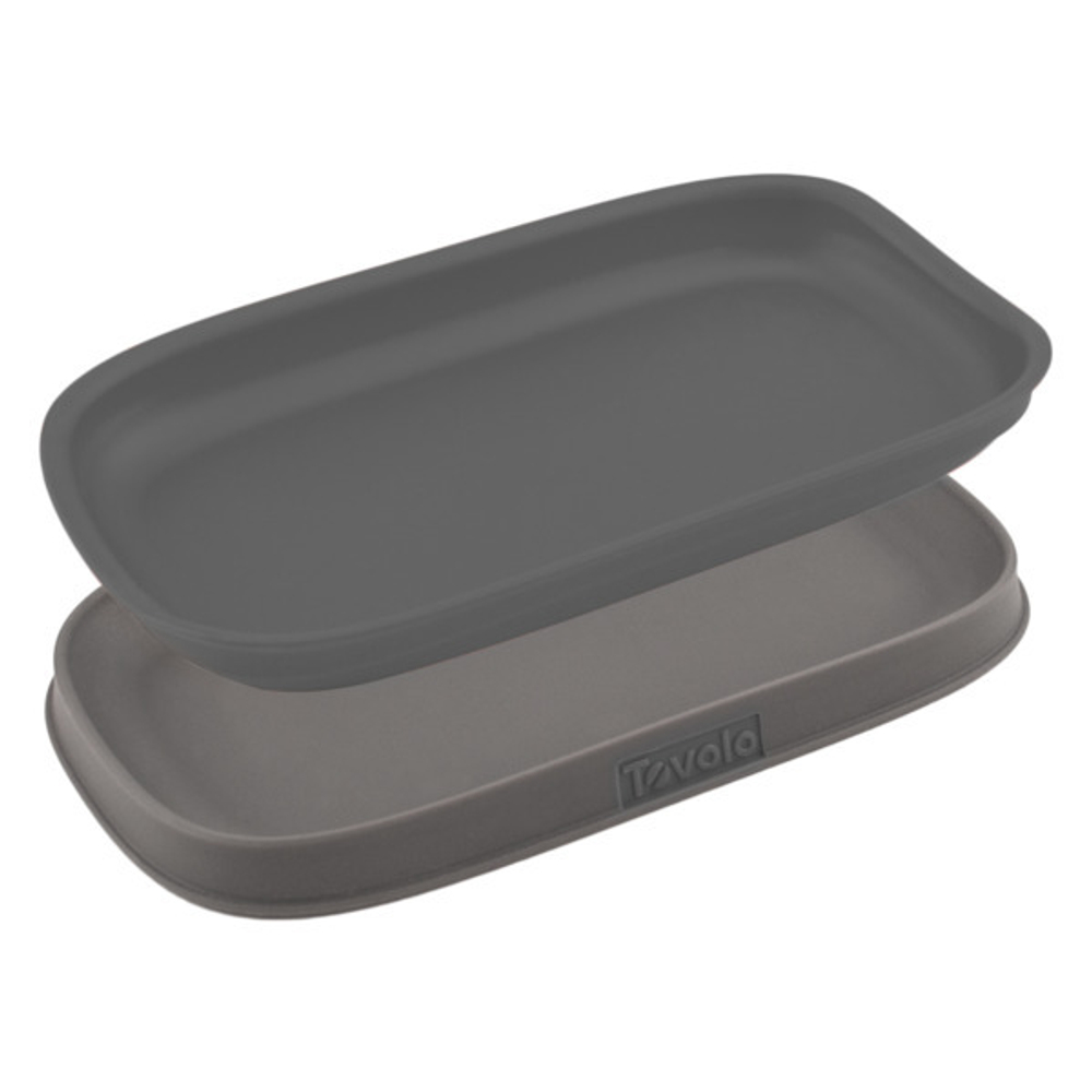 Набор подставок под ложку 2шт 18х10см Tovolo графитовый