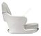 Кресло YACHTSMAN мягкое, съемные подушки, материал белый винил (1060410C)
