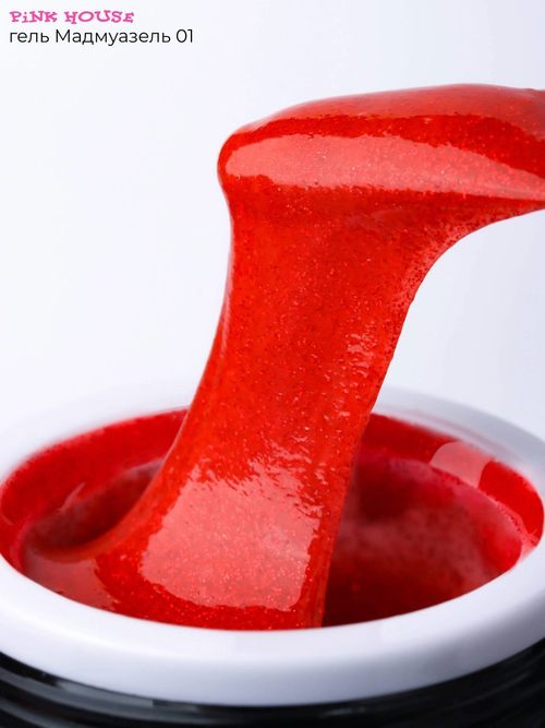 Гель Мадмуазель 01 Pink House 15гр