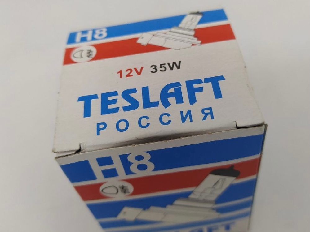 Лампа галогенная H8 (35W 12V) 143254 TESLAFT