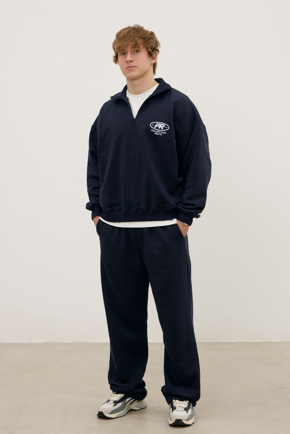 Анорак MAN, темно-синий