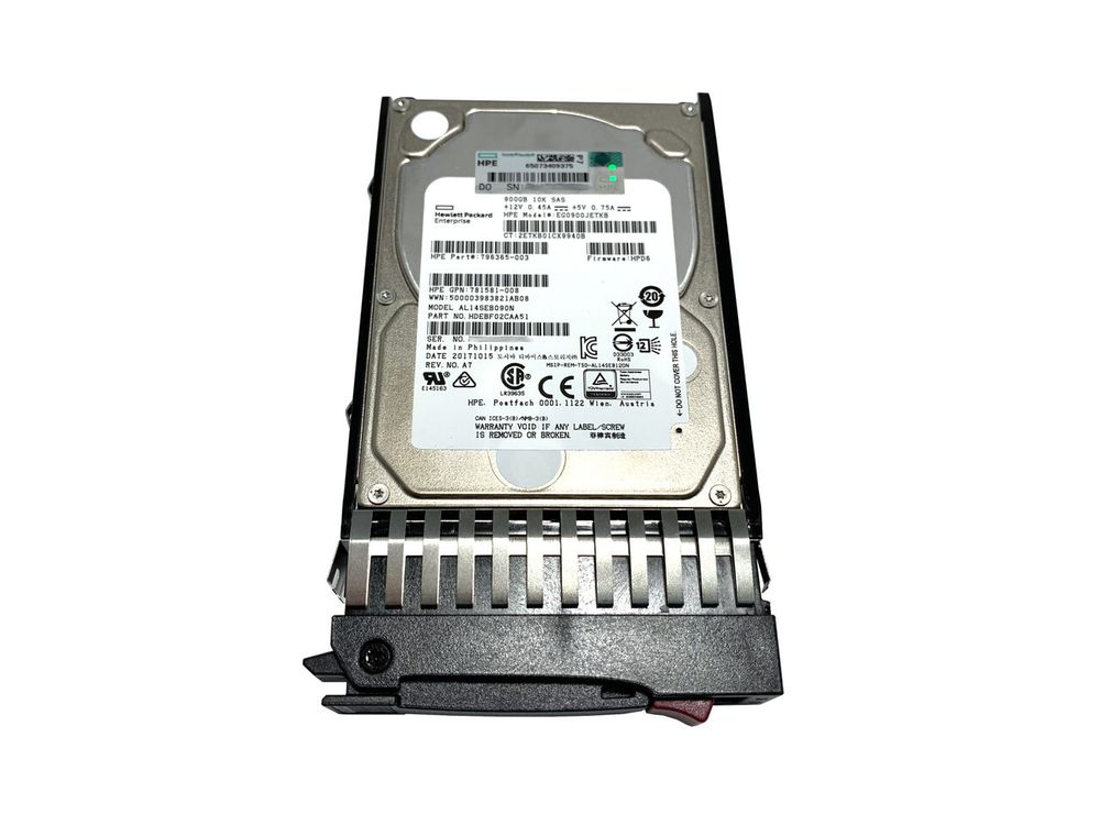 Жесткий диск HP 900GB SAS, 10K 796365-003