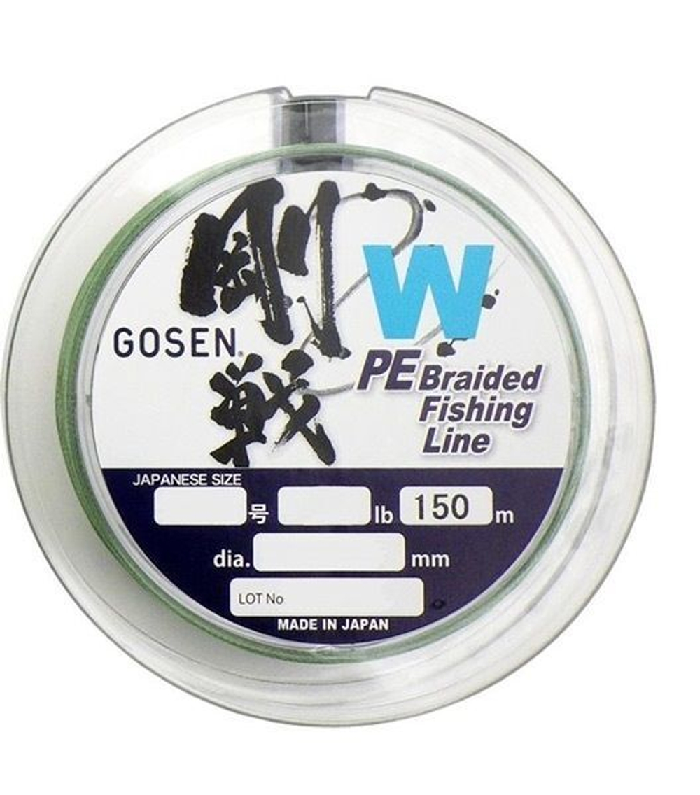 Шнур для рыбалки Gosen W4 braid