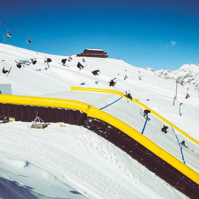 Надувная подушка «SkiAir» для экстрим-прыжков и фристайла, 16×9×2,6 м