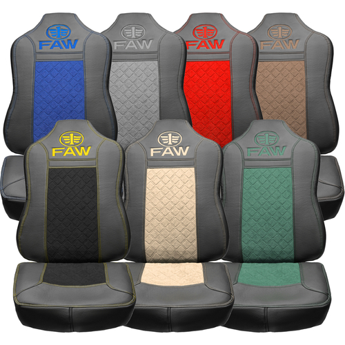 Чехлы FAW J7 Экокожа + Велюр