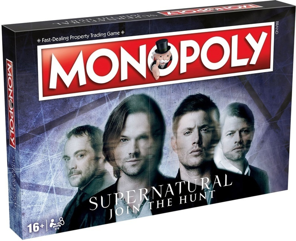 Настольная игра Монополия Сверхъестественное (Supernatural) на английском языке