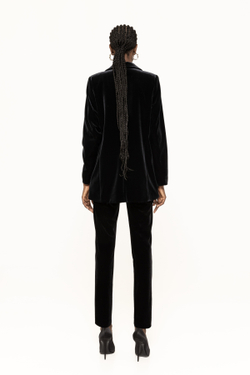 Бархатный блейзер