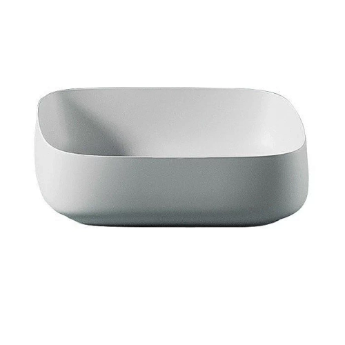 Раковина накладная Artceram Cognac Quadro 56 COL009 05 00 Bianco Matt