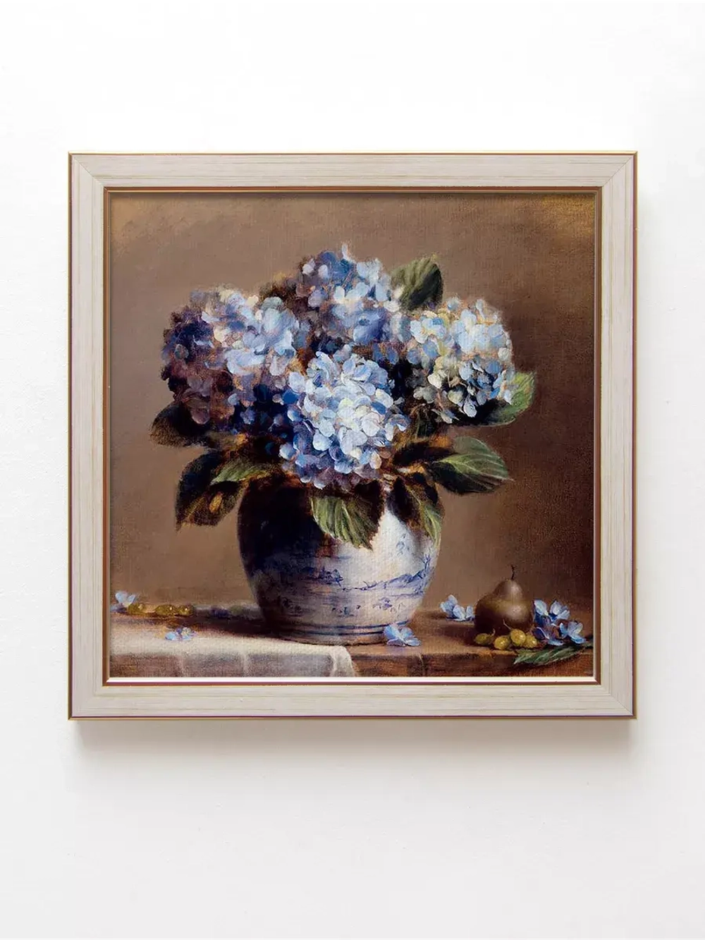 Картины на стену интерьерная на холсте 4 шт, 23*23 см