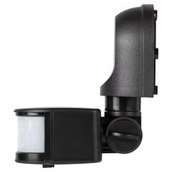 Датчик движения ЭРА MD 04 настенный инфракрасный 1200 Вт угол 180° IP44 черный