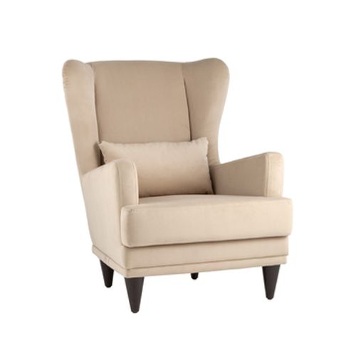 Кресло Скотт велюр бежевый