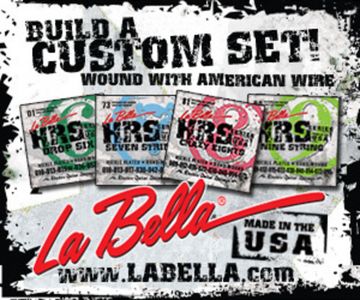 HRS-P009 Отдельная струна для электрогитары, сталь, 009, La Bella