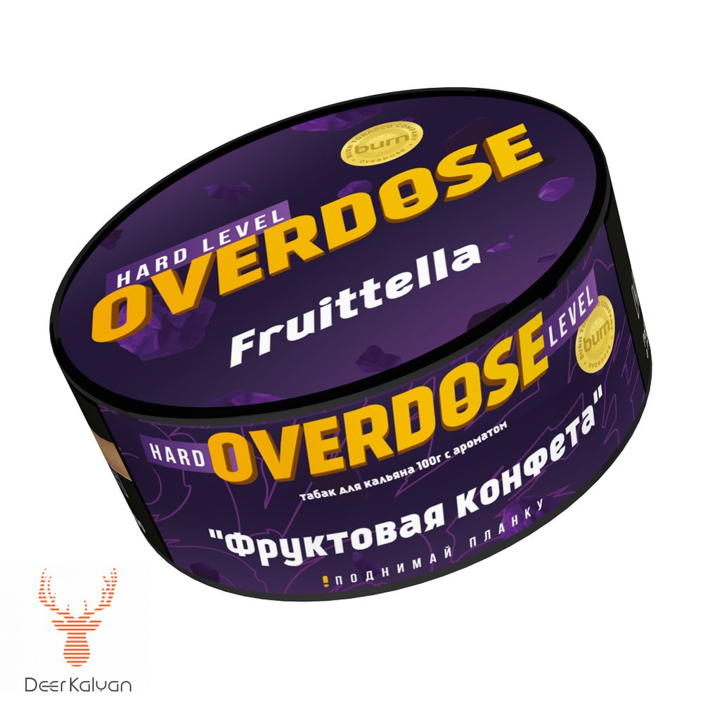 Overdose &quot;Fruittella&quot; (Фруктовая конфета) 100 гр.