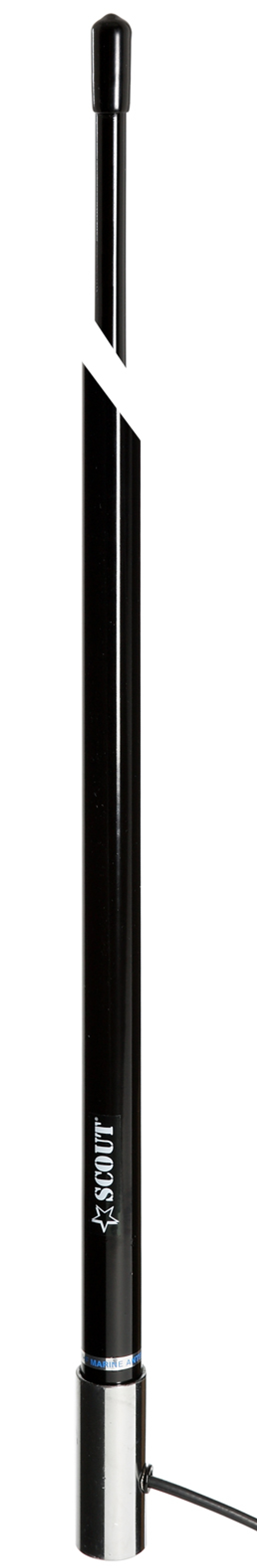 Морская AM/FM антенна SCOUT KS-124 Black Edition