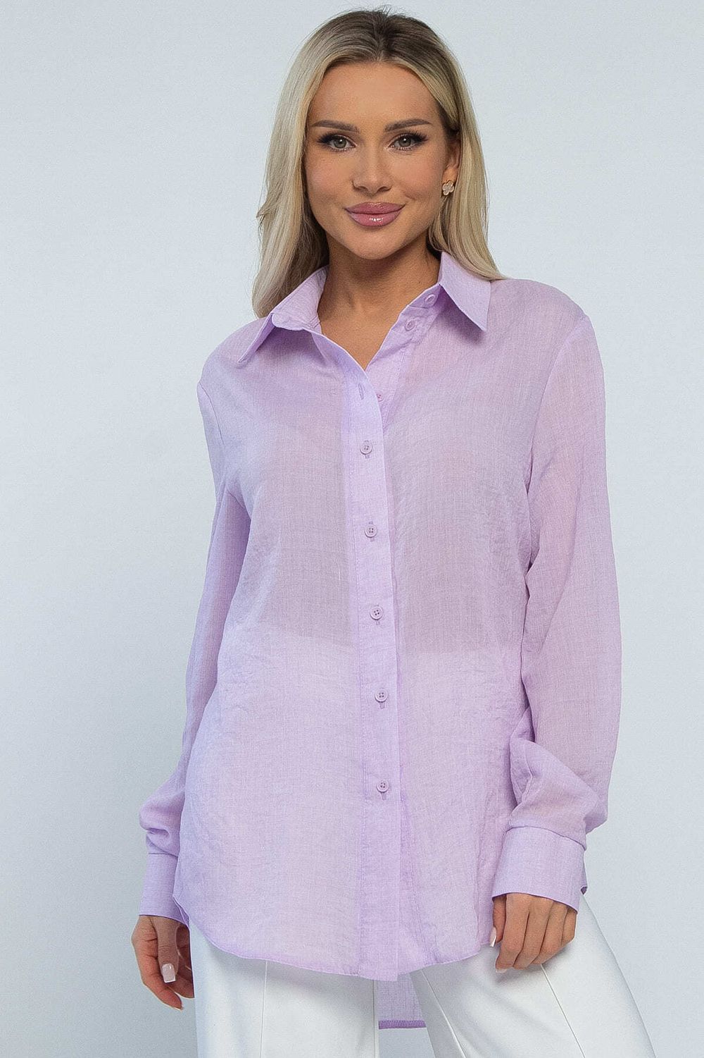 Рубашка Воздушное настроение (лаванда) Б13486-7М LT Collection