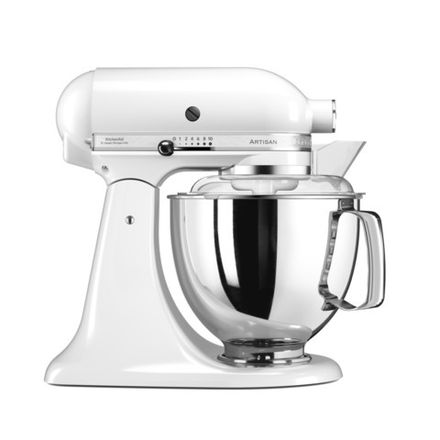 Миксер KitchenAid Artisan планетарный белый 5KSM175PSEWH