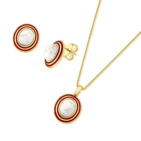 Комплект Possebon White Howlite S0241.1 G