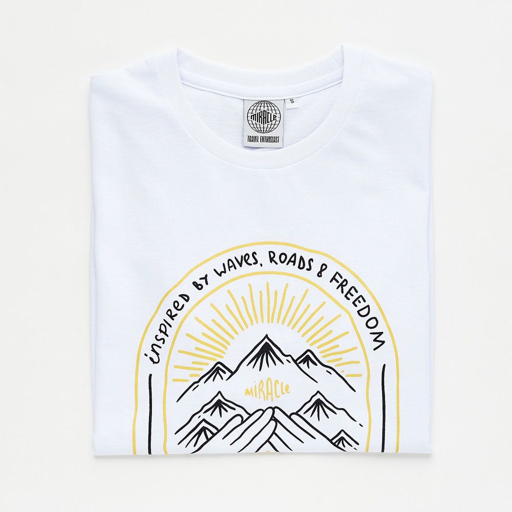 Футболка Roads Белая