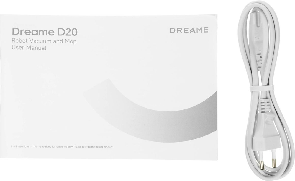 Робот-пылесос DREAME D20, 75Вт, белый/белый