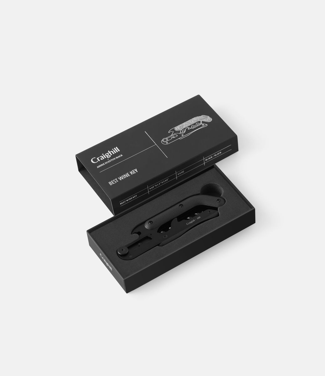 Best Wine Key Black — универсальная открывалка бутылок