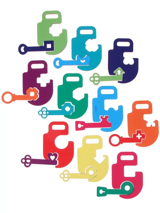 Настольная игра Замочки и ключики