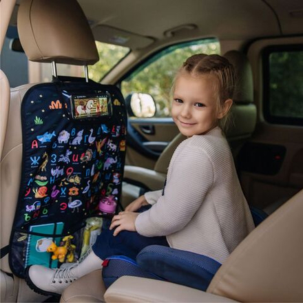 Накидка на сидение автомобиля. Алфавит