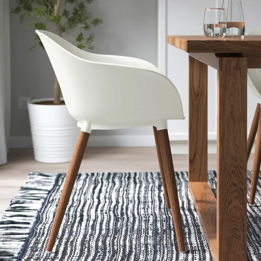 Стул с подлокотниками - GRÖNSTA / GRОNSTA IKEA/ ГРОНСТА ИКЕА,  белый