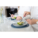 Тарелка connect, organic, D20,5 см, серая