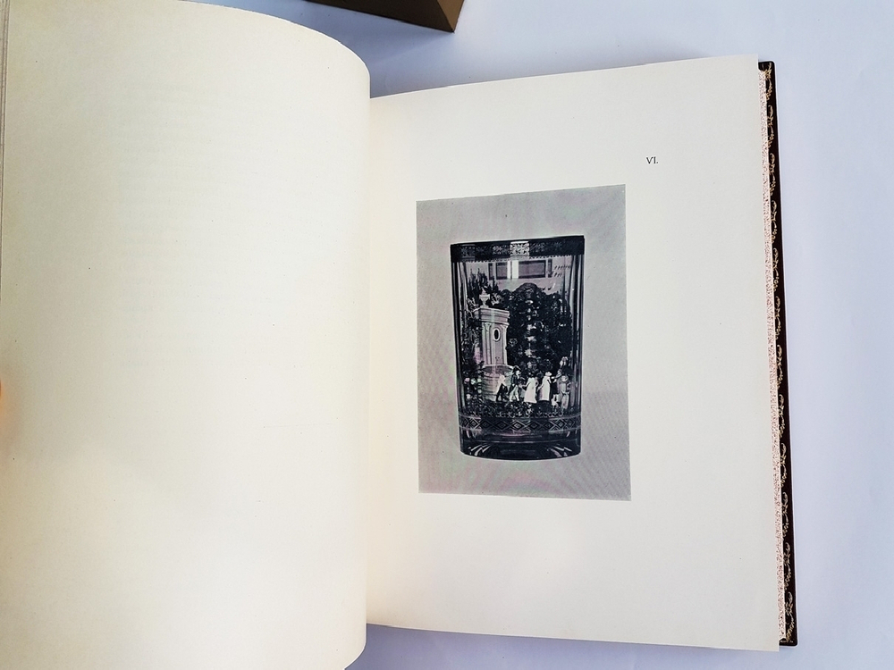 "150 лет Никольско-Бахметевского хрустального завода князя А. Д. Оболенского. Описание истории завода и краткий очерк о развитии стекольного дела в России" 1914 год - книга в подарок