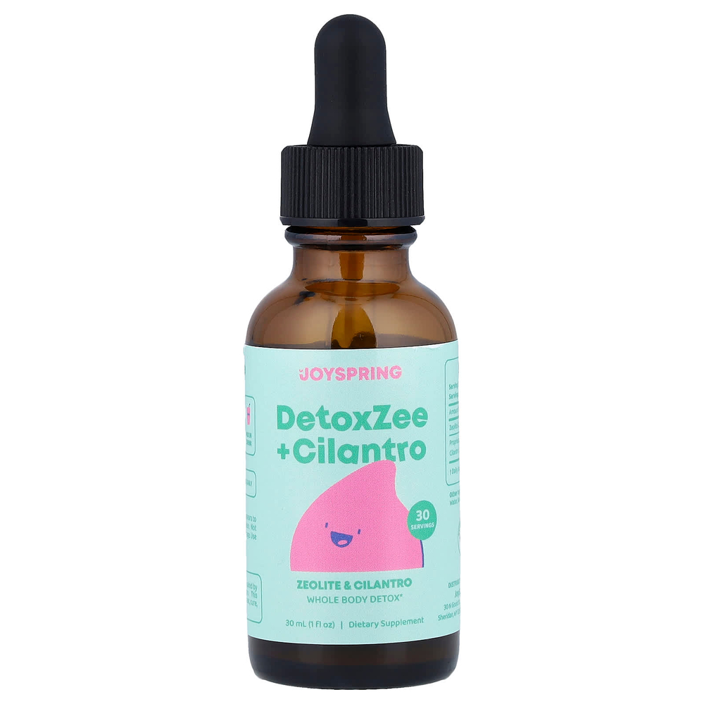 JoySpring, DetoxZee + кинза, 30 мл (1 жидк. унция)