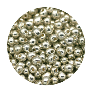 Miyuki Drops beads 2.8 mm Galvanized Silver MDrB1051