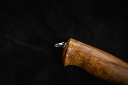 Охотничий нож Theseus M390 Satin светлая рукоять