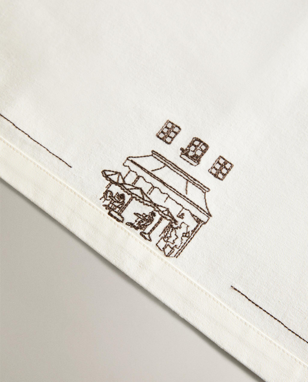 Zara Home сервировочная салфетка из хлопка, 50 35 см · 7262/023