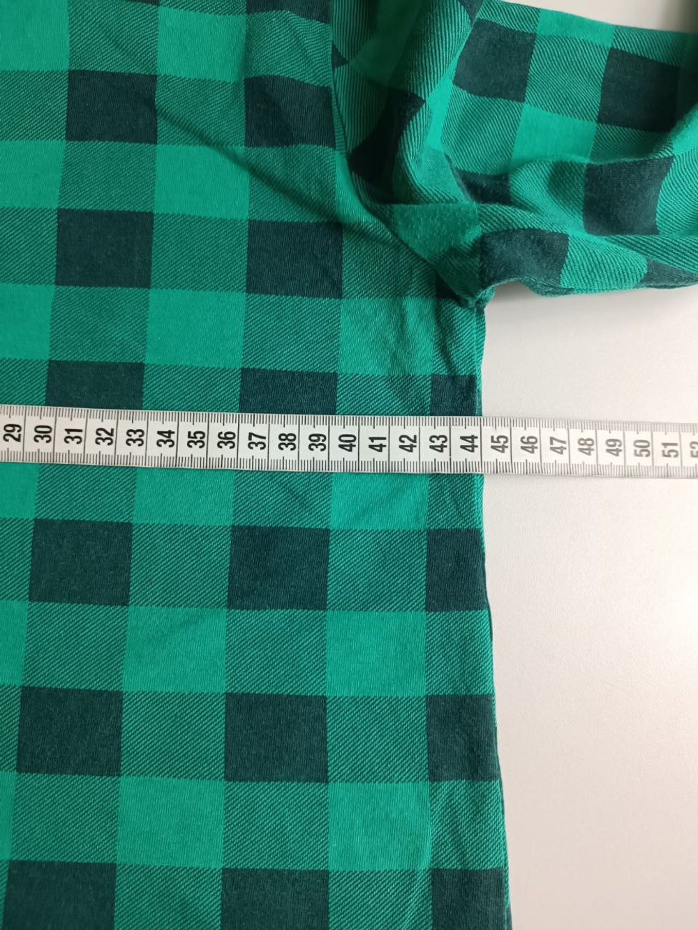 Рубашка в актуальную клетку на 9-10  лет