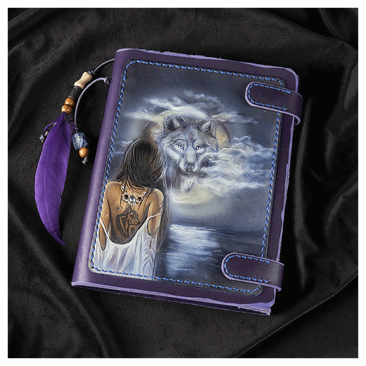 Ежедневник «Шаманка» фиолетовый